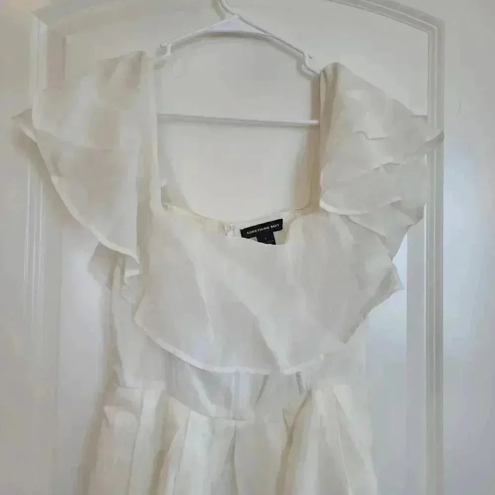 Something Navy Women's Ivory Dress
